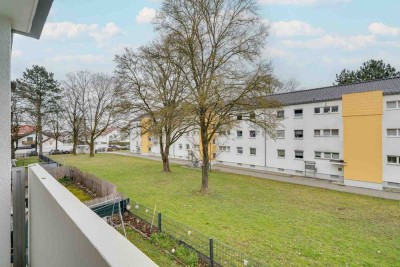 Helle familienfreundliche 3-Zimmer-Wohnung mit Loggia in Lenting zu vermieten