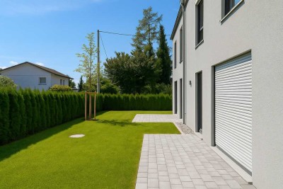 Neubau-Reiheneckhaus | 6 Zimmer | Hobbyraum | Dachterrasse | Südgarten | Erstbezug