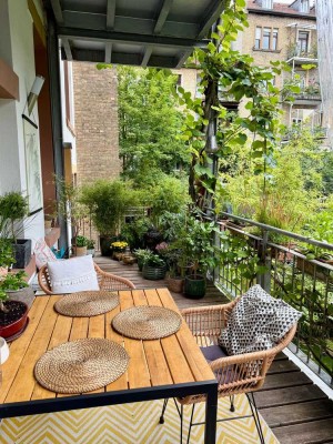 Großzügige 3-Zimmer-Wohnung mit Blick ins Grüne