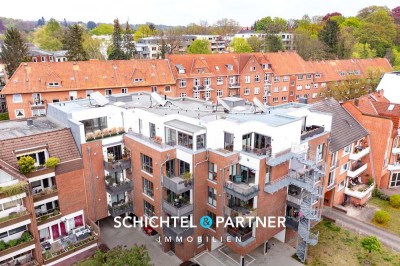 Bergedorf | Moderne Eigentumswohnung mit sonniger Dachterrasse in Top Lage