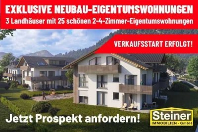 VERKAUFS-START: 2-Zimmer-Balkon-Wohnung ca. 54,00 m², Keller, TG-Platz a. W. WHG-Nr. 16