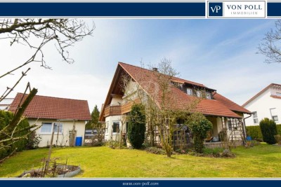 Gepflegtes Zweifamilienhaus in unverbaubarer Randlage und vielen Highlights