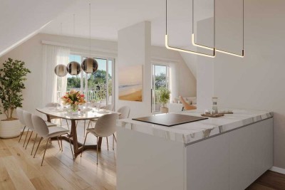 Großzügig, modern, im Grünen: Perfekte 3-Zimmer-Wohnung in sonniger Süd-West-Ausrichtung