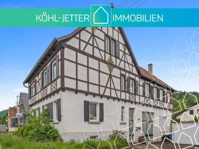 Großzügiges Wohnhaus mit integriertem Lager-/Gewerbebereich in Albstadt-Margrethausen!