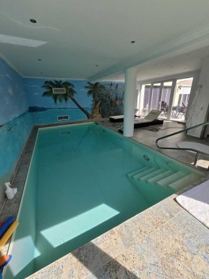 Dreifamilienhaus Bj 2020, Angebot EG Wohnung mit Indoorpool und Garten in Bad Mergentheim