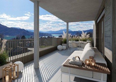 Leben mit Weitblick am Wörthersee. Wohnparadies Lakeview Living. Haus A Top 1A