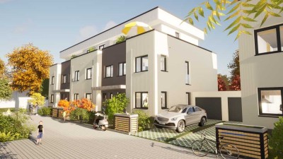 Provisionsfrei! Neubau-Reihenmittelhaus im beliebten Maarviertel zu verkaufen