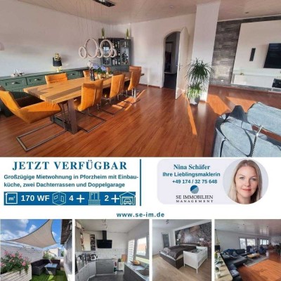 Großzügige 4 Zimmer-Wohnung in Pforzheim zu vermieten!