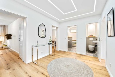 Stilvoll modernisierte 3-Zimmer-Wohnung mit Balkon & Tiefgarage in ruhiger Lage von Niendorf