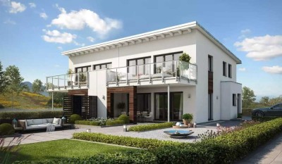 -DHH- Nachhaltig, innovativ und wertbeständig... moderne DHH inkl. Baugrundstück