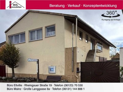 Großes, vielseitig nutzbares Wohnhaus mit ebenerdig anfahrbarer Halle