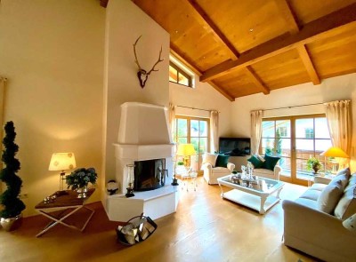Obergeschoss-Wohnung im Chaletstil mit großem Balkon im wunderschönen Rottach-Egern