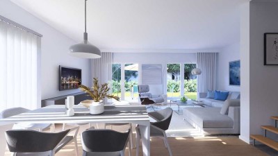 4 Doppelhaushälften  in Leinfelden-Echterdingen - Termine im Musterhaus vereinbaren