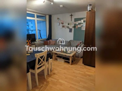 Tauschwohnung: 1.5-Zimmer Wohnung mit Küche gegen 2+ Zimmer