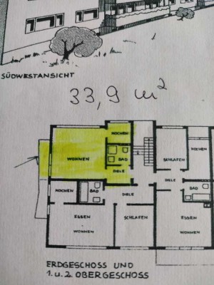 Ideal für Kapitalanleger und Eigennutzer:  1-Zimmer-Apartment mit Balkon in sehr guter Lage