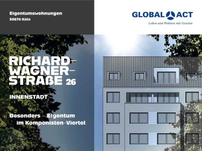 3-Zimmer-Wohnung mit Loggia – Wohnen über den Dächern! WE9