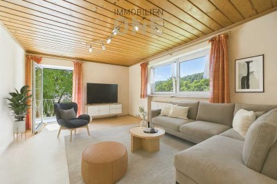 4-Zimmerwohnung mit Südbalkon und Einzelgarage