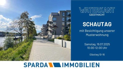 Erdgeschosswohnung mit herrlicher Sonnenterrasse - direkt an der Elbe!