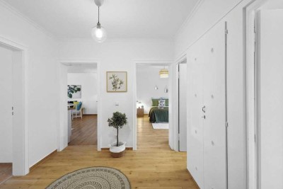 Sofort einziehen! Helle, renovierte Wohnung in toller Lage von Straubing, 5% Rendite