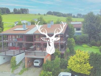 Symphatische Doppelhaushälfte mit Alpenblick in ruhiger Lage von Rickenbach zu verkaufen