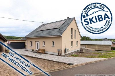 Junger Neubau aus 2023 mit Doppelgarage und großem Grundstück in Retterath/Vulkaneifel