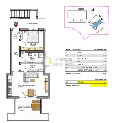 Nachhaltig Wohnen in Mietingen - Energieeffiziente Neubauwohnung KfW 40 + QNG