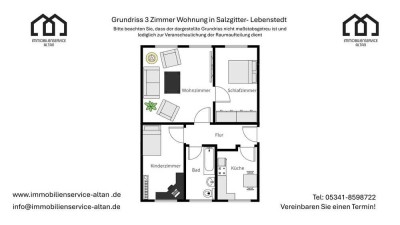 Handwerker aufgepasst: 3-Zimmer-Wohnung in Citynähe – Sanierungsobjekt mit viel Potenzial!