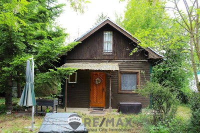 "Wochenendhaus im Grünen – charmantes Grundstück mit Bestand nähe Strasshof"