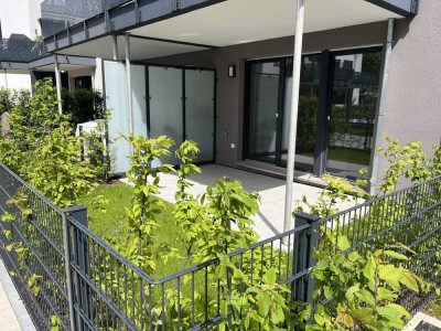 2-Zimmerwohnung im EG mit 2 Terrassen nach Osten und Westen