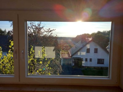 3-Zimmer-Dachgeschosswohnung mit ausgebautem Speicher und Gartenparzelle (in Köln-Brück)