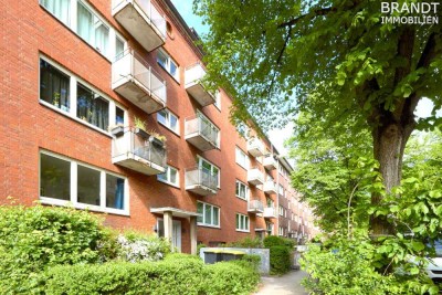 Eimsbüttel! Freie 1 Zi. ETW mit Balkon in ruhiger Seitenstraße!