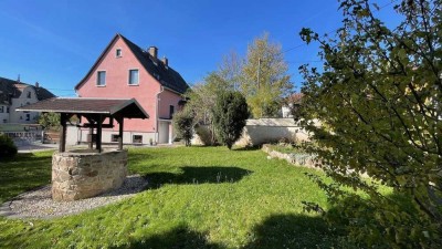 Viel Platz im Haus und im schönen Garten