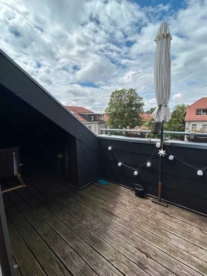 Schöne 2-Raum Dachterrassenwohnung in Plagwitz