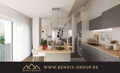 Schicke Terrassenwohnung mit kleinem Gartenanteil I 4-Zi I Großzügig, hochwertig & modern I Top Lage