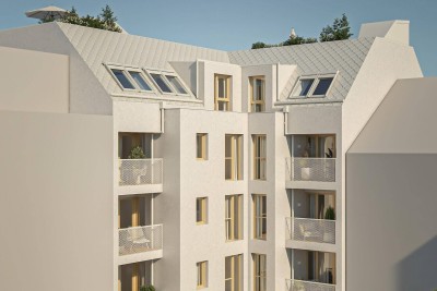 DAVID 59: Sonnenplatzerl in zukünftiger U2-Nähe - südseitige 3-Zimmer in Innenhofruhelage