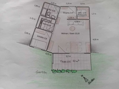 Attraktive 2,5-Zimmer-Wohnung mit Terrasse und EBK in Bad Dürrheim