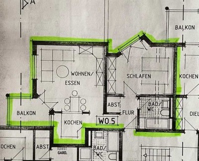 Schöne 2-Zimmer-Wohnung in Herbolzheim - Wehrlestraße