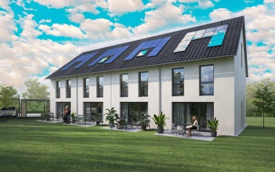 NEUBAU Reihen-Endhaus im Neubaugebiet - KFWG förderfähig - inkl. Keller und PV-Anlage!