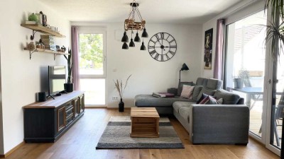Exklusive 2,5-Zimmer-Wohnung mit Balkon und Einbauküche in Waldenbuch