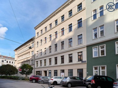 Luxus-Dachgeschosswohnung mit Galerie und zwei Terrassen in bester Lage des 9. Bezirks