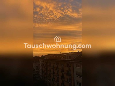 Tauschwohnung: 2,5 Zimmer Wohnung in Schwabing gegen 1-1,5 Zimmer Wohnung