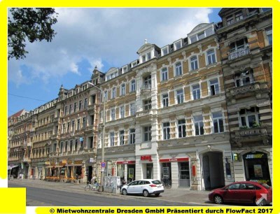 TOP Dachgeschoss mit Lift und Einbauküche in der "Dresdner Neustadt"