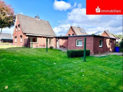 Solider Rotklinker mit schönem Grundstück