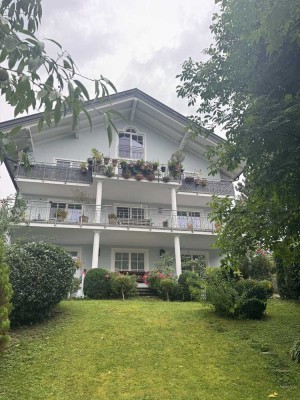 Seeblick - Terrassenwohnung in 2. Reihe zum nur 60m entfernten Starnberger See, Münsing-Ammerland