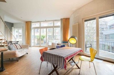 Exklusives Penthouse Loft mit privaten Dachterrasse für Freigeister - Beste Lage im Herzen Berlins