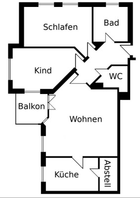 Stilvolle 3-Raum-Wohnung mit gehobener Innenausstattung mit Balkon, EK und TG in Neutraubling