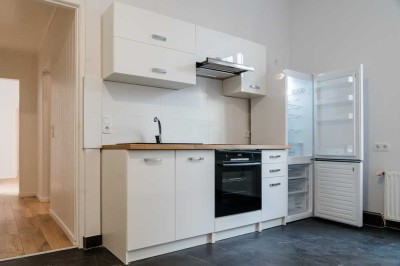 Renovierte 2-Zimmer Wohnung in beliebter Lage von Wittenberge mit Einbauküche