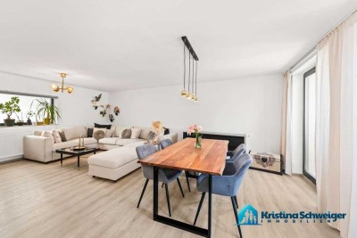 Neuwertige, moderne und helle Wohnung mit "Haus-Charakter"