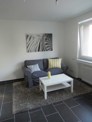 Möblierte, gepflegte 1,5-Zimmer-Wohnung mit Einbauküche in Meerbusch Büderich