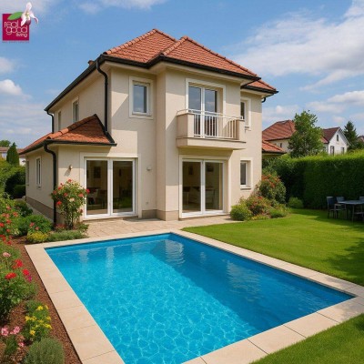 Exklusives Einfamilienhaus mit Garten, Pool &amp; Ausbau-Potenzial in Toplage Döbling !!